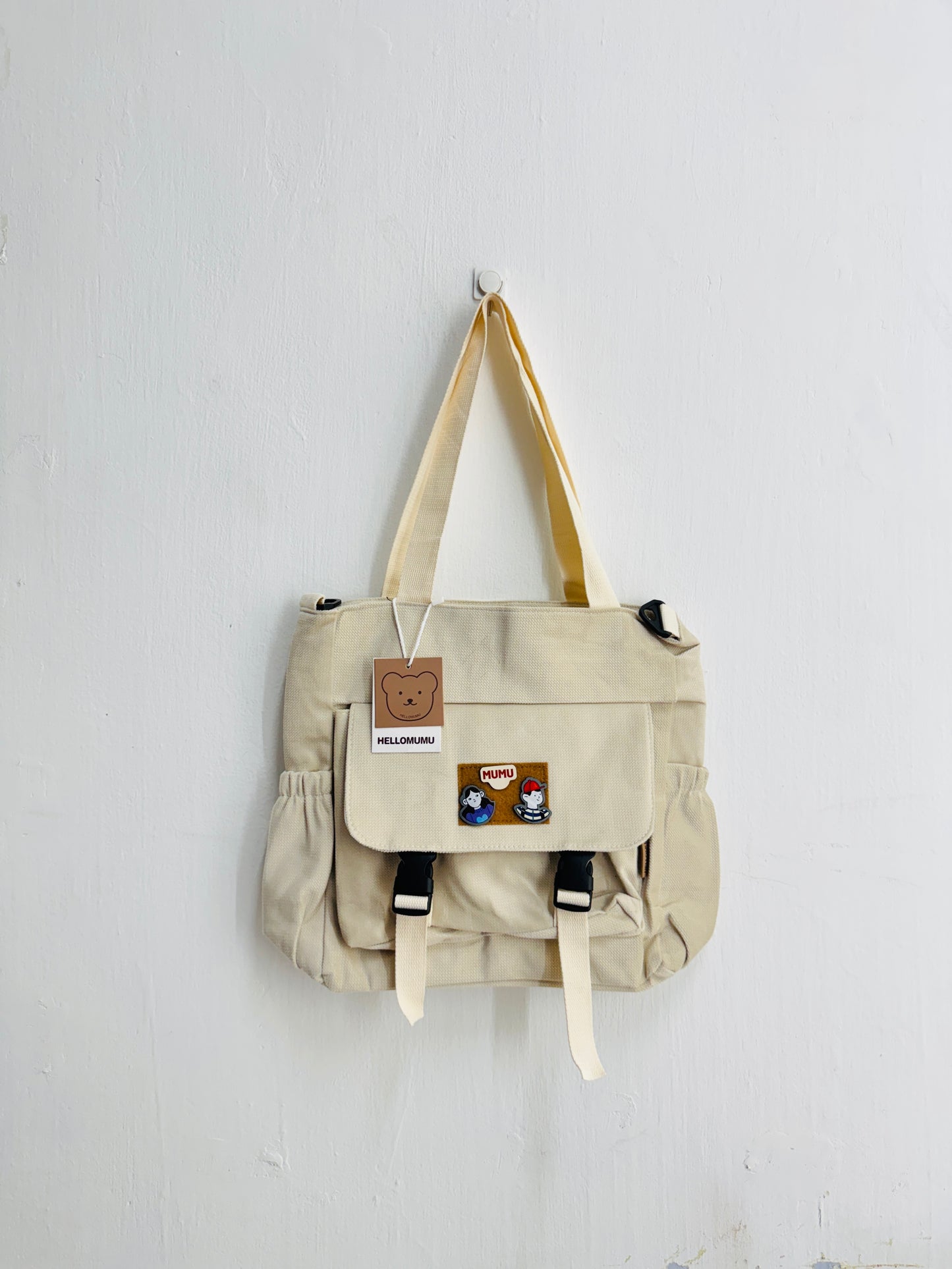 IMPORTED TOTEBAG 366-b12