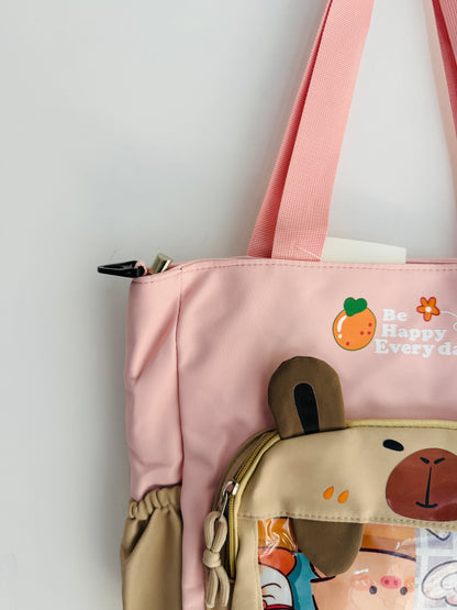 IMPORTED TOTEBAG 1L8-D8