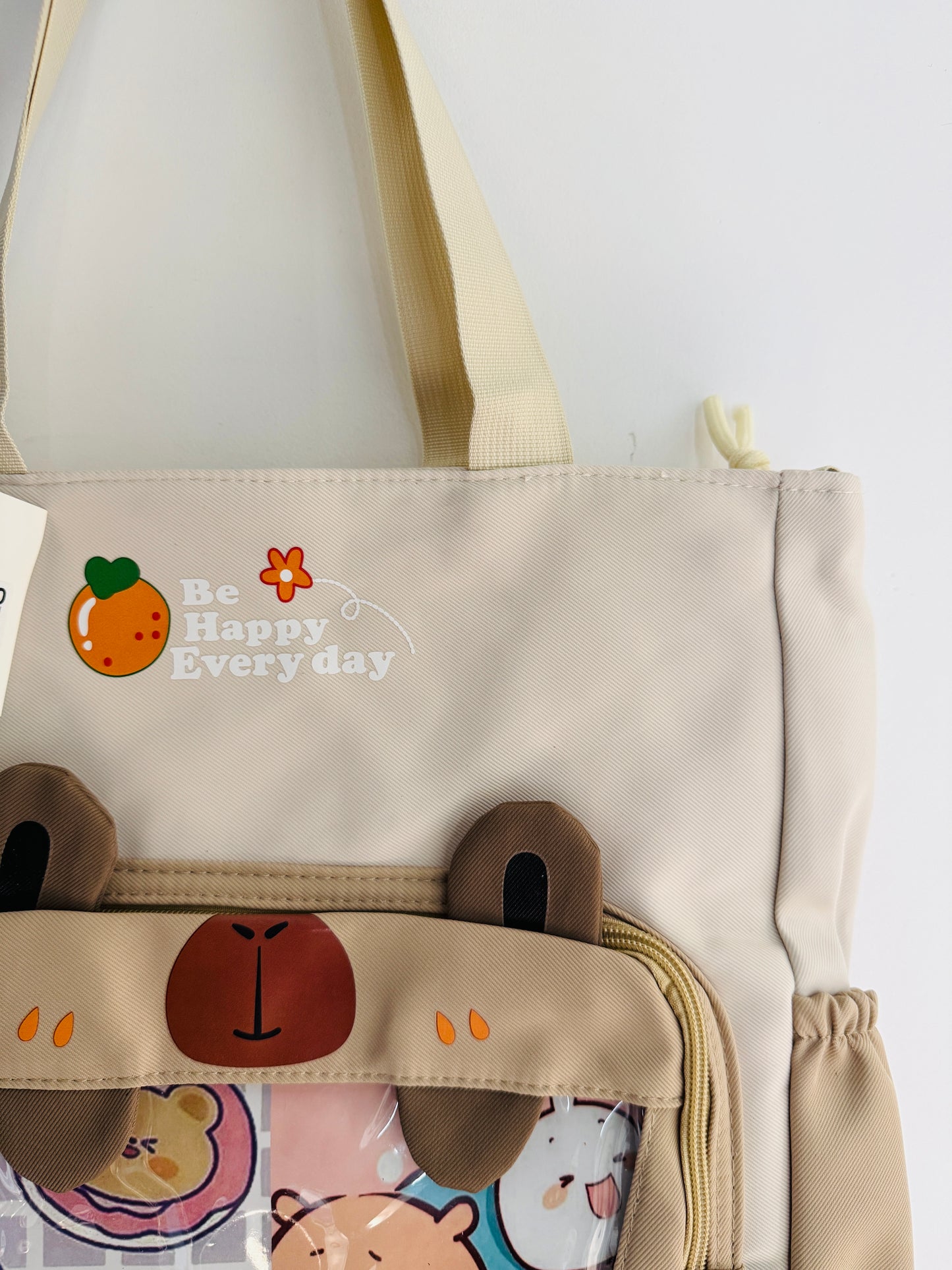 IMPORTED TOTEBAG 2L1-D8