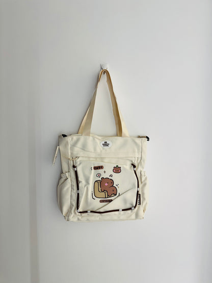 IMPORTED TOTEBAG 4c6-d10