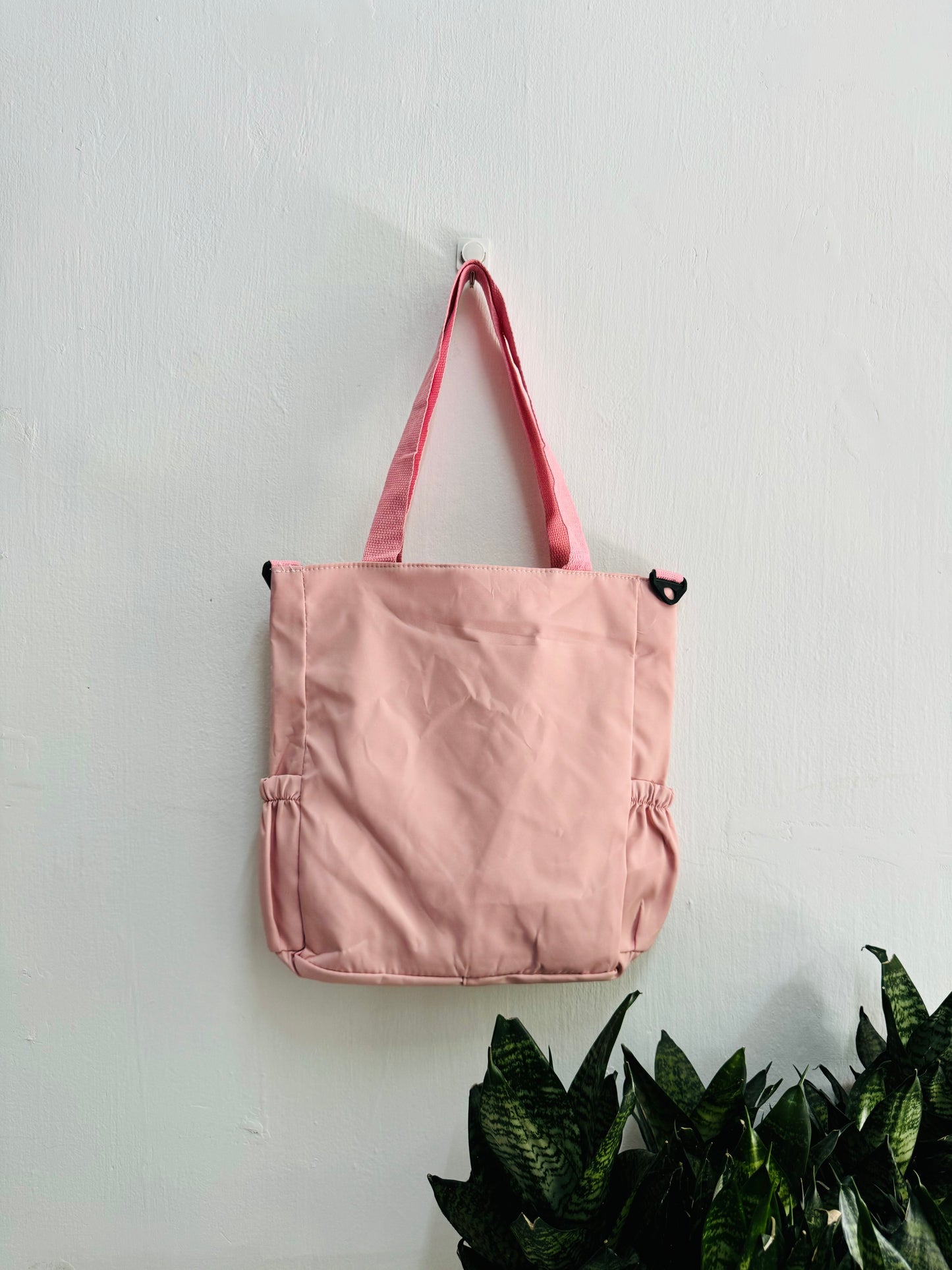 IMPORTED TOTEBAG PINK DOG