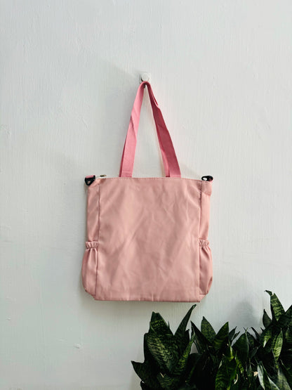 IMPORTED TOTEBAG PINK MOUSE